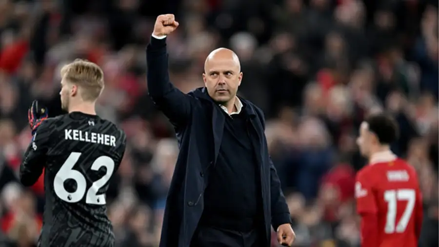 Slot lauds Liverpool's 2nd-half turnaround after being 'outplayed' by Brighton