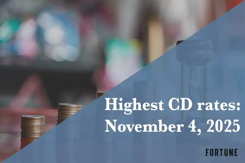 You can earn up to 4.20% APY. Check out the best CD rates on Nov. 4, 2025