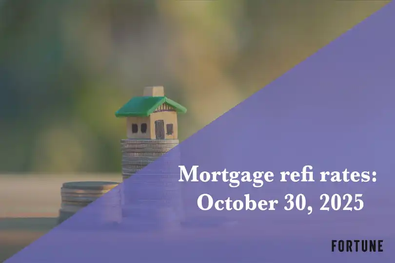 Current refi mortgage rates report for Oct. 30, 2025