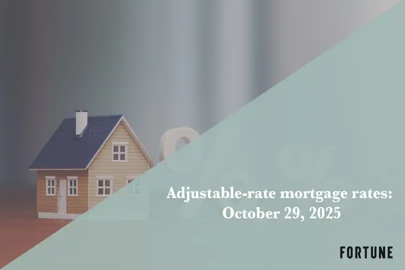 Current ARM mortgage rates report for Oct. 29, 2025