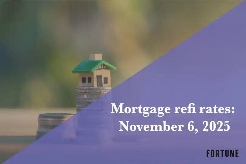 Current refi mortgage rates report for Nov. 6, 2025