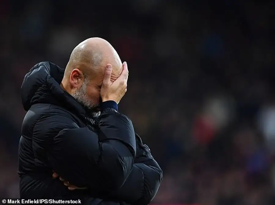 Pep Guardiola admits his tired players 'couldn't handle' Bournemouth's onslaught